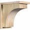 Ekena Millwork Huntington Rough Sawn Corbel w/Backplate, Douglas Fir, 8"W x 14"D x 14"H COR08X14X14HUN01RDF - alternate 1